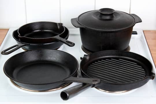 Seasoned cast iron