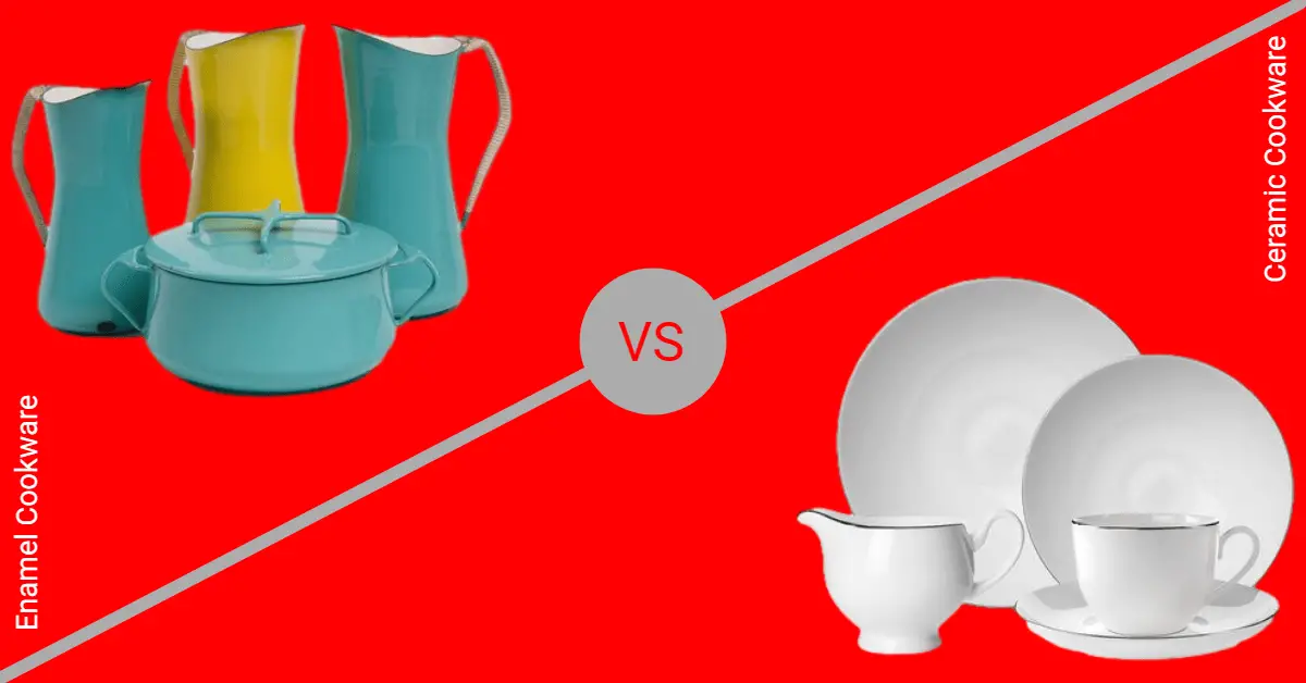 Enamel vs Ceramic Cookware (Top 3 Differences)