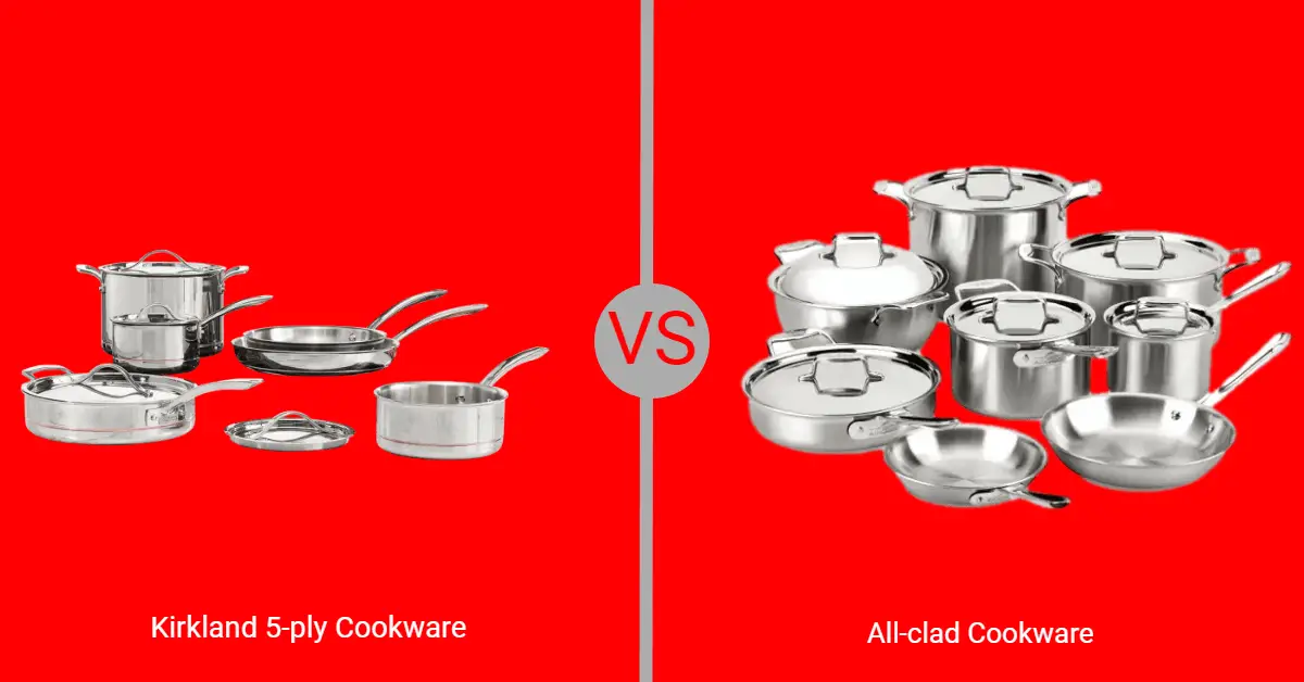 Kirkland 5-ply Cookware vs All-Clad
