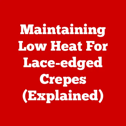 Maintaining Low Heat For Lace-edged Crepes (Explained)