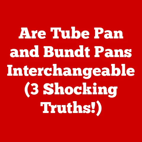 Are Tube Pan and Bundt Pans Interchangeable (3 Shocking Truths!)