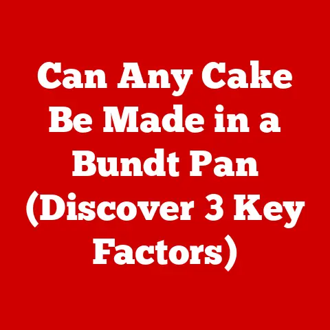 Can Any Cake Be Made in a Bundt Pan (Discover 3 Key Factors)