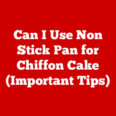 Can I Use Non Stick Pan for Chiffon Cake (Important Tips)
