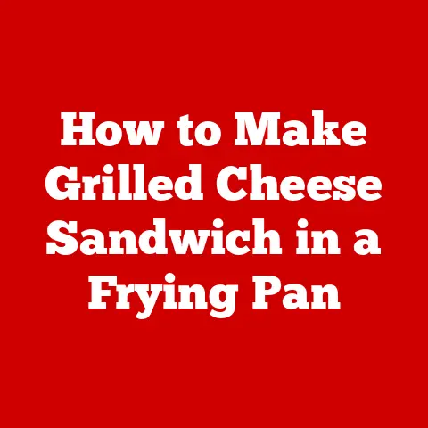 How to Make Grilled Cheese Sandwich in a Frying Pan