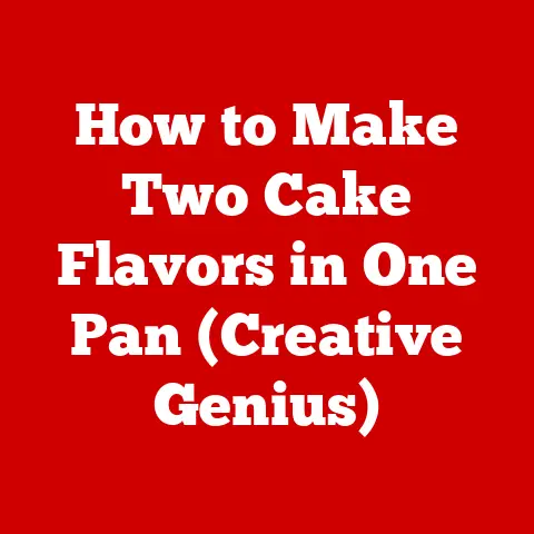 How to Make Two Cake Flavors in One Pan (Creative Genius)