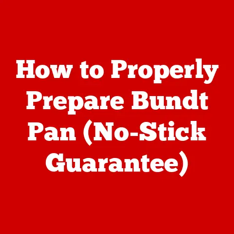 How to Properly Prepare Bundt Pan (No-Stick Guarantee)
