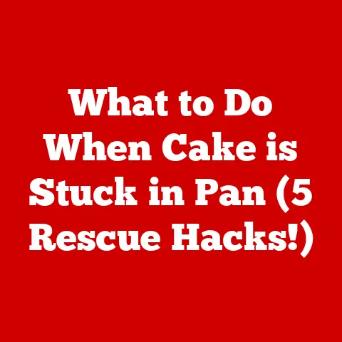 What to Do When Cake is Stuck in Pan (5 Rescue Hacks!)