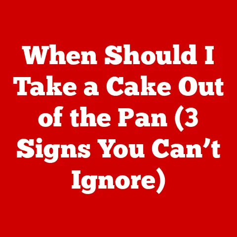 When Should I Take a Cake Out of the Pan (3 Signs You Can’t Ignore)